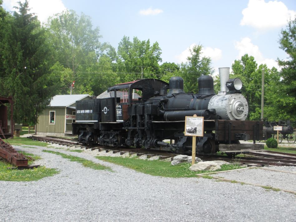 Engine Little River Railroad & Lumber Company Museum