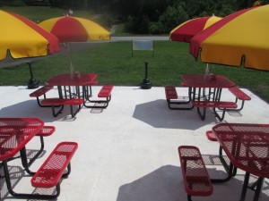 Tables - Little River Ice Cream - Townsend, TN