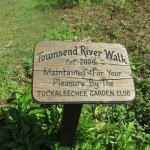 Townsend River Walk sign