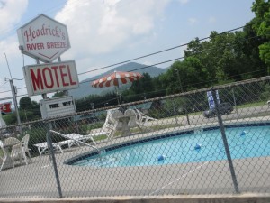 Pool @ Headrick's River Breeze Motel, Townsend, ,TN