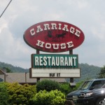 Carriage House Restaurant sign