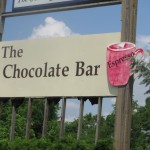 Sign @ the Chocolate Bar of Townsend